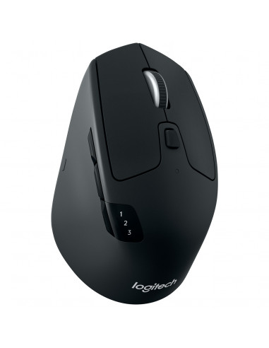 Logitech Wireless Mouse M720 Triathlon, Black, Optical Mouse, Multi-device, Hyper-fast scrolling, Switching seamlessly betwee...