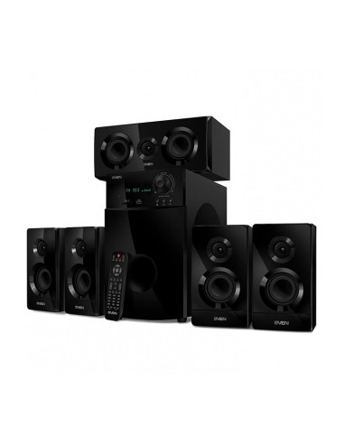 Boxe 5.1 SVEN HT-210 / 120W RMS / Bluetooth / FM-tune / USB Flash / SD card / Black