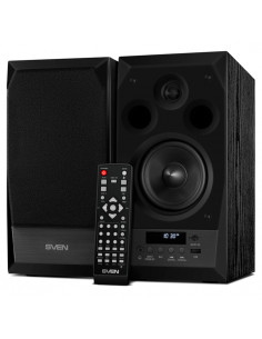 Boxe 2.0 SVEN MC-10 / 50W RMS, Bluetooth / FM / USB / SD card / Black