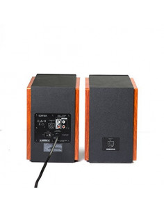 Edifier R1700BT Brown (Bluetooth) Wood, 2.0/ 66W (2x33W) RMS, Audio in: Bluetooth & 2 analog (RCA), remote control, wooden, ... 2