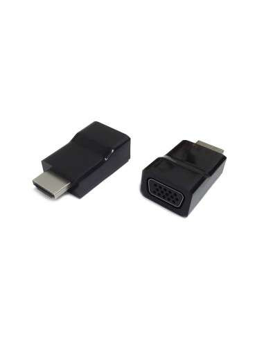 Adapter HDMI-VGA - Gembird AB-HDMI-VGA-001, HDMI to VGA adapter, Converts digital HDMI input (19 pin male, v.1.4) into analo...