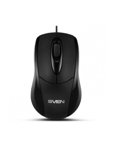 SVEN RX-110, Optical Mouse, 1000 dpi, USB, Black