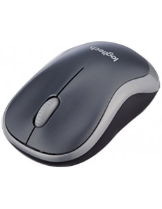 Mouse Wireless Logitech M185 Swift Grey, Grey/Black 2