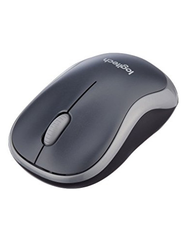 Беспроводная Мышь Logitech M185 Swift Grey, Grey/Black