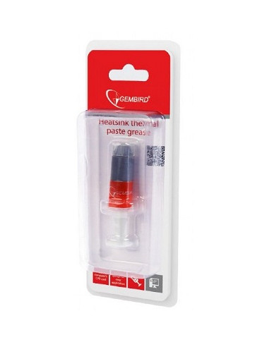 Thermal Paste Gembird TG-G1.5-01, 1.5g, Operation Temperature: -50 ~ 240° C, Grey