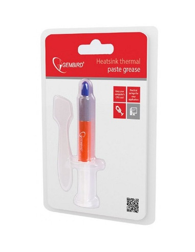 Thermal Paste Gembird TG-G3.0-01, 3g, Operation Temperature: -50 ~ 240° C, Grey