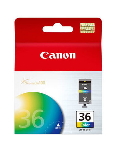 Ink Cartridge Canon CLI-36 (1511B001), color (c.m.y), 12ml, for TR150, mini 260