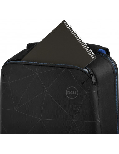15.6'' NB Backpack - Dell Essential Backpack , Water bottle holder, water resistant, zippered front pocket, reflective elemen...