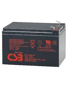 CSB Battery 12V 12AH, GP 12120 F2, 3-5 Years Life Time