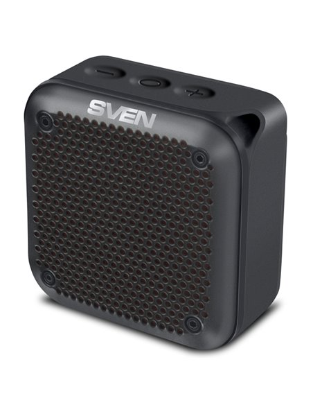 Boxa portabila SVEN PS-88, Black / 7W / Bluetooth / FM / USB / microSD / 1500mA*h Boxa portabila SVEN PS-88, Black / 7W / Bluetooth / FM / USB / microSD / 1500mA*h