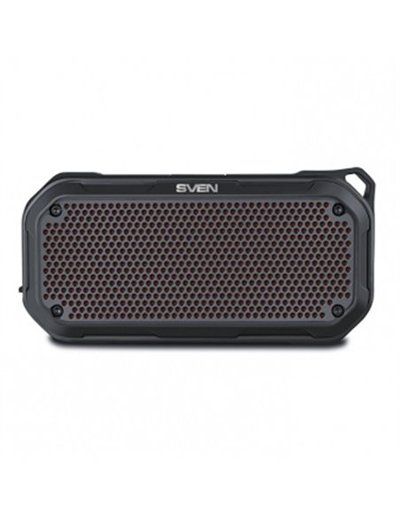 Boxa portabila SVEN PS-240, Black / 12W / Bluetooth / FM / USB / microSD / 2000mA*h