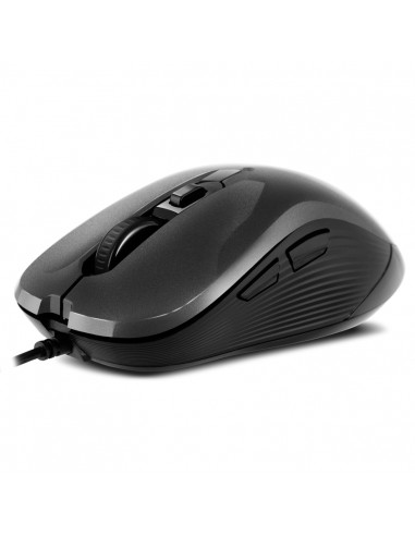 SVEN RX-520S, Optical Mouse, Antistress Silent 3200 dpi, USB, Dark Gray