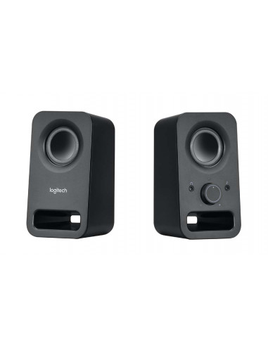 Logitech Z150 Speakers 2.0 ( RMS 3W, 2x1.5W ), Stereo headphone jack, Black