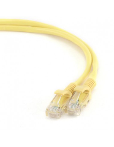 UTP Cat.5e Patch cord, 1m, Yellow