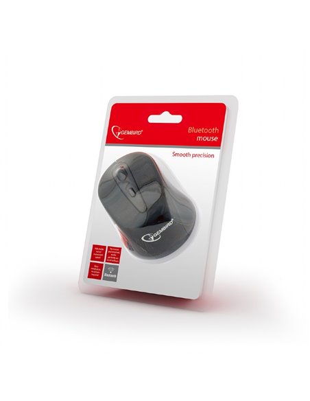 Gembird MUSWB2, Bluetooth Optical Mouse, 6-button, 800/1200/1600dpi, Nano Reciver, USB, Black