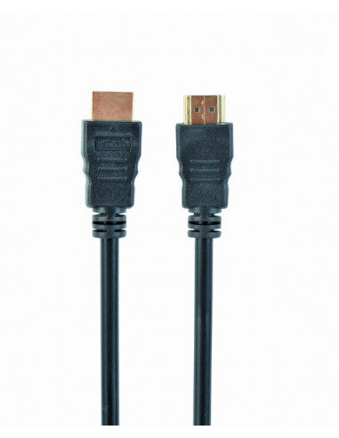 Cable HDMI 2.0 CCBP-HDMI-10M, Premium series 10m, High speed with Ethernet, Supports 4K UHD resolution at 60Hz, Nylon, Gold ...