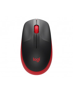 Logitech Wireless Mouse M190 Full-size - RED - 2.4GHZ - EMEA - M190
