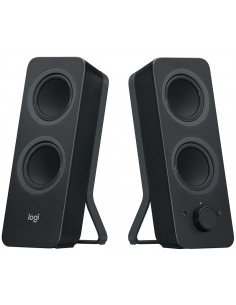 Logitech Z207 Bluetooth Speakers 2.0 ( RMS 5W, 2x2.5W), Stereo headphone jack, Black