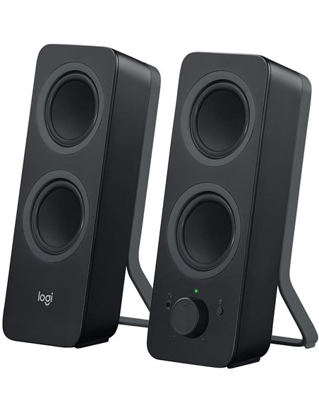 Logitech Z207 Bluetooth Speakers 2.0 ( RMS 5W, 2x2.5W), Stereo headphone jack, Black Logitech Z207 Bluetooth Speakers 2.0 ( RMS 5W, 2x2.5W), Stereo headphone jack, Black