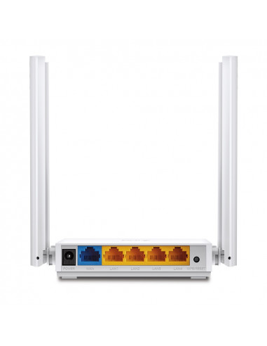TP-LINK Archer C24 AC750 Dual Band Wireless Router, 433Mbps at 5GHz + 300Mbps at 2.4GHz, 802.11a/b/g/n/ac, 1 WAN + 4 LAN, Mu...