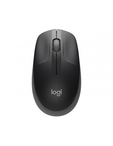 Logitech Wireless Mouse M190 Full-size - MID GREY - 2.4GHZ - EMEA - M190