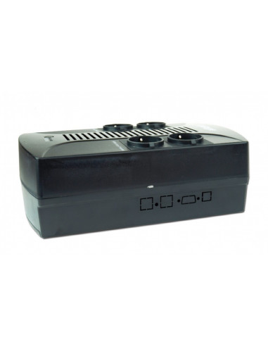 Gembird EnerGenie EG-UPS-001, 650VA / 390W, UPS with AVR, 4x Schuko outlets, LED status indication