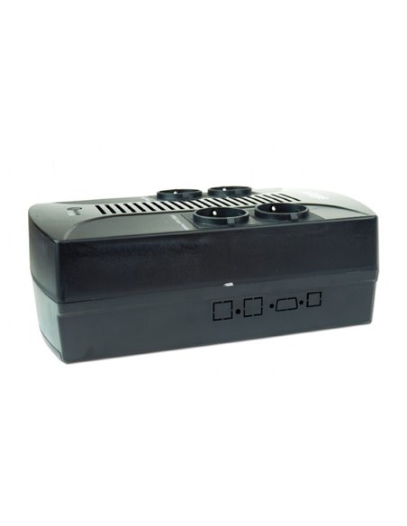 Gembird EnerGenie EG-UPS-001, 650VA / 390W, UPS with AVR, 4x Schuko outlets, LED status indication