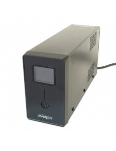 Gembird EnerGenie EG-UPS-032, LCD display, 850VA / 510W, UPS with AVR, Output sockets: 2 pcs x C13, 1 pc Schuko outlets, USB ...