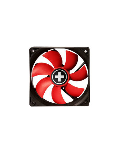 92mm Case Fan - XILENCE XPF92.R.PWM Fan, 92x92x25mm, 1800rpm, 19dBa, 32.1CFM, hydro bearing, 4Pin with PWM, Black/Red