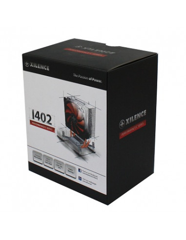 XILENCE Cooler XPCPU.I402 Performance C Series ”I402”, Socket 1200/1150/1151/1155, up to 130W