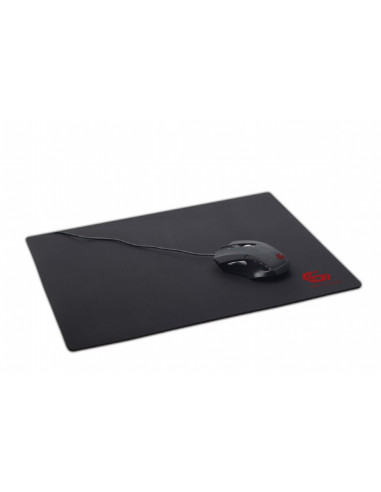Gembird Mouse pad MP-GAME-L, Gaming, Dimensions: 400 x 450 x 3 mm, Material: natural rubber foam + fabric, Black