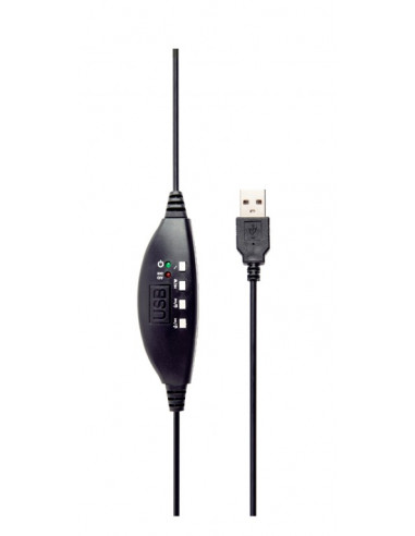 Casti Gembird MHS-U-001 / USB / Black