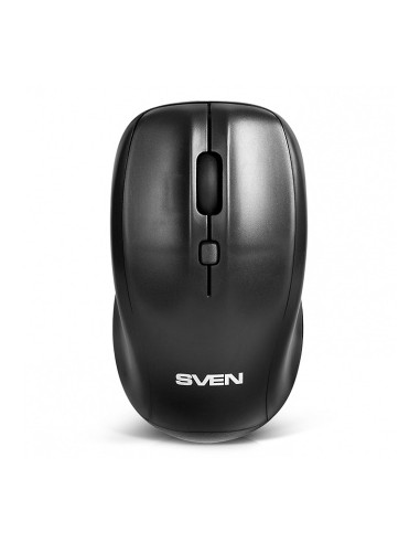 SVEN RX-305 Wireless, Optical Mouse, 2.4GHz, Nano Receiver, 800/1200/1600 dpi, USB, Black