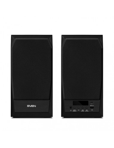 Boxe 2.0 SVEN MC-10 / 50W RMS, Bluetooth / FM / USB / SD card / Black