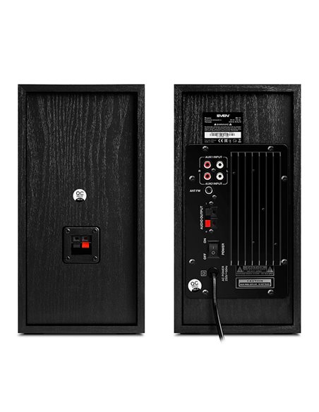 Boxe 2.0 SVEN MC-10 / 50W RMS, Bluetooth / FM / USB / SD card / Black