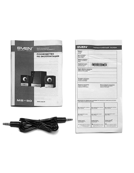 Boxe 2.1 SVEN MS-90 / 10W RMS / Black Boxe 2.1 SVEN MS-90 / 10W RMS / Black