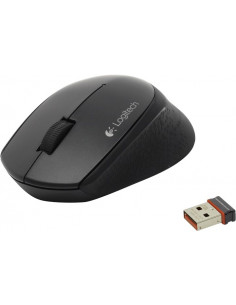Logitech Wireless Mouse M280 Black, Optical Mouse, Nano receiver, Retail 2