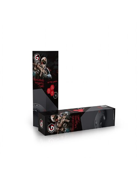 Gembird Mouse pad MP-GAME-XL, Gaming, Dimensions: 350 x 900 x 3 mm, Material: natural rubber foam + fabric, Black