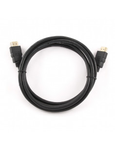 Cable HDMI - 1m - Cablexpert CC-HDMI4-1M, 1 m, HDMI v.1.4, male-male, cable with gold-plated connectors, bulk package, Black 2