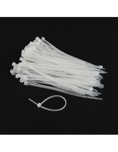 Cable Organizers Nylon ties NYT-100, 100mm -2.5mm width, bag of 100 pcs