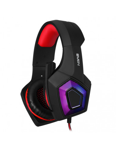 Casti SVEN AP-U880MV, Black/Red
