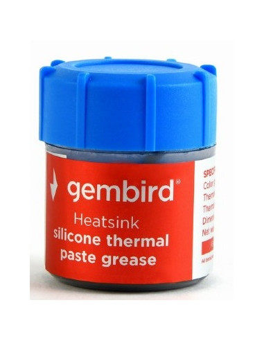 Thermal Paste Gembird TG-G15-02, 15g, Operation Temperature: -30 ~ 280° C, Grey