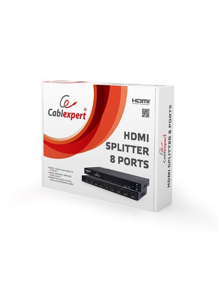 Splitter Cablexpert - DSP-8PH4-03, HDMI 8 ports