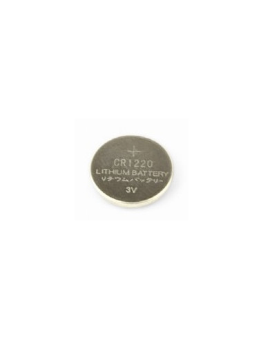 Gembird Button cell CR1220, 2pcs, High performance and long lifetime