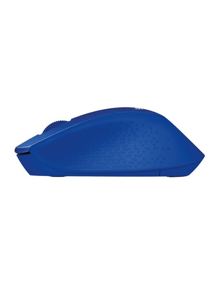 Logitech Wireless M330 Silent Plus, Optical Mouse for Notebooks, nano receiver, Blue