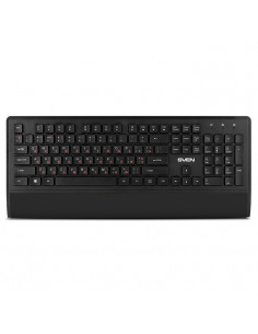SVEN KB-C3800W, Wireless, Keyboard & Mouse & Mouse Pad, 2.4GHz, Multimedia Keyboard (104 keys, 12Fn-keys) + Mouse (5+1 keys (... 2