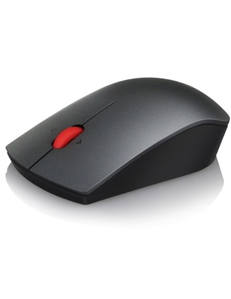 Lenovo Professional Wireless Laser Mouse, 1600DPI, 2.4Ghz, 2 AA batteries (not included in box), 80gr, Black.