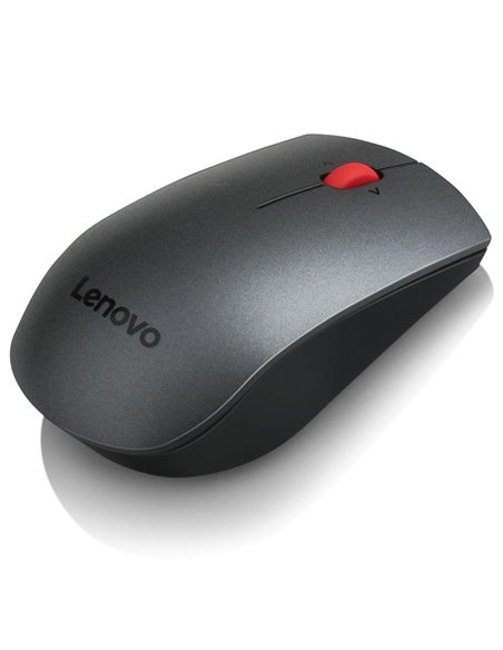 Lenovo Professional Wireless Laser Mouse, 1600DPI, 2.4Ghz, 2 AA batteries (not included in box), 80gr, Black.