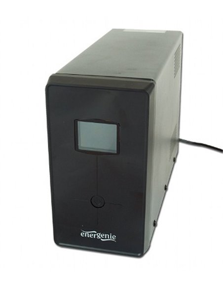 Gembird Rack/Tower 3.4U UPS EG-UPSRACK-13, 3000VA/2400W, AVR, 6xIEC + 1xCEE 7/7 Schuko, LCD display, USB control interface, 4...