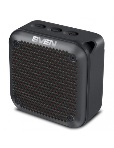 Boxa portabila SVEN PS-88, Black / 7W / Bluetooth / FM / USB / microSD / 1500mA*h